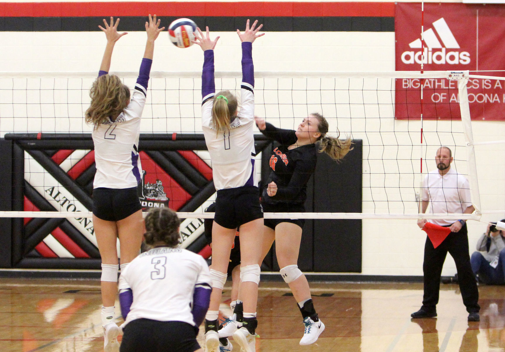 Bloomer volleyball vs Mosinee 10-27-18